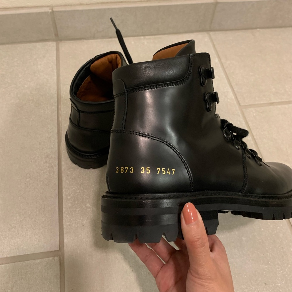 Common Projects (for women) hiking boots